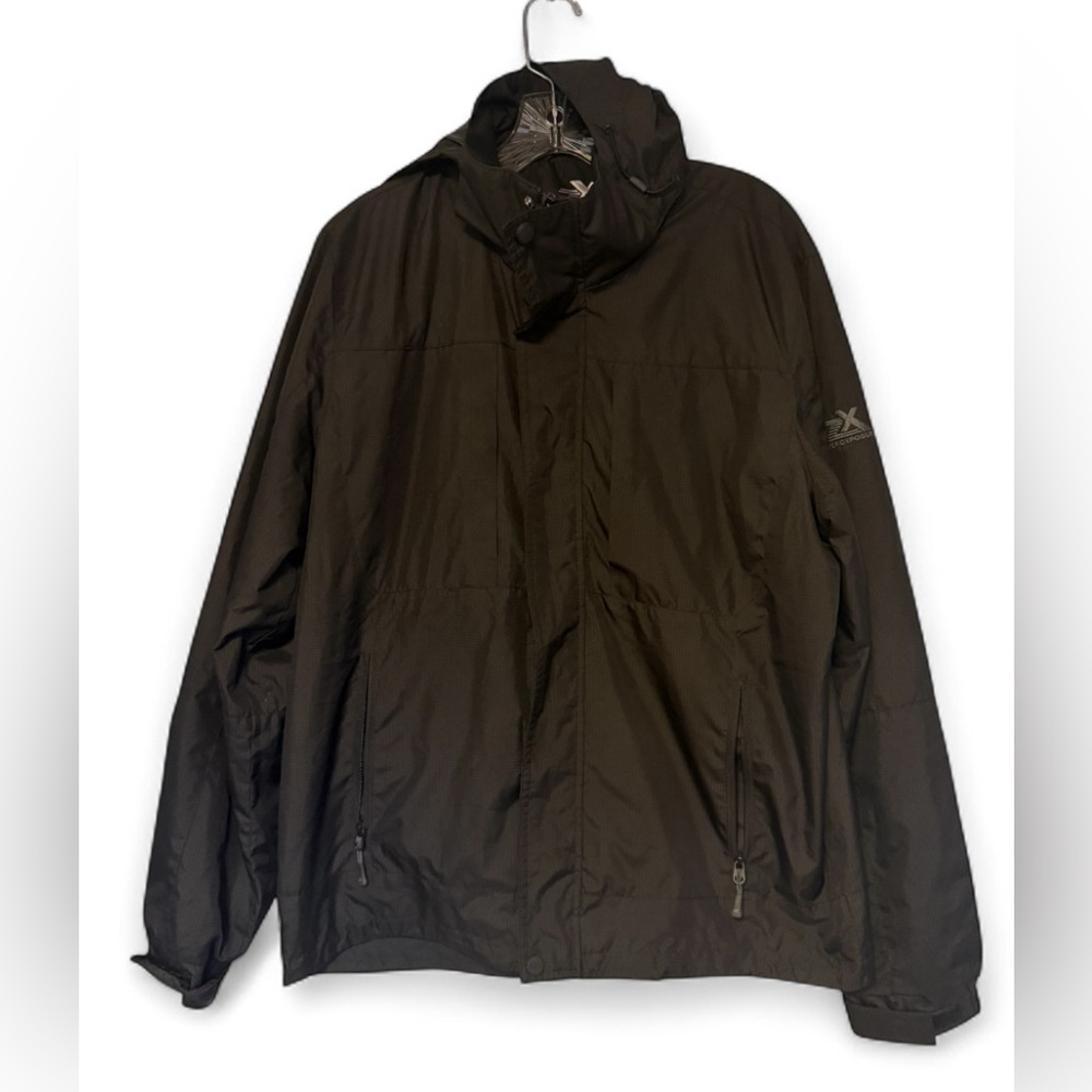 ZeroXposur Evolution Men's Black Lightweight Windbreaker Jacket Pockets SzM